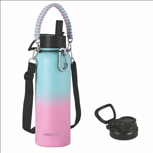 Insulated Water Bottle,Stainless Steel Water Bottle,Wide Mouth Water Bottles Keep Hot and Cold 40oz